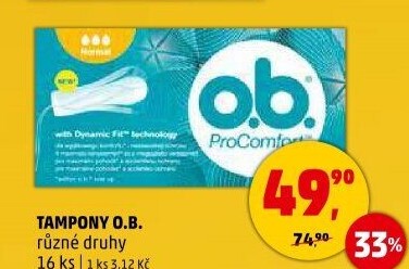 Tampony O.B.