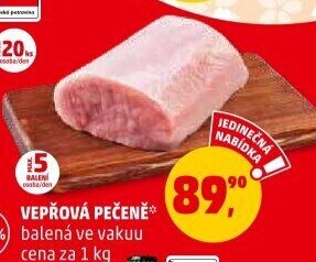 Vepřová pečeně bez kosti