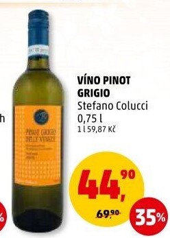 Víno Pinot Grigio Stefano Colucci