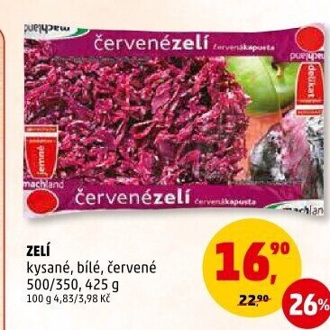 Zelí bílé kysané Machland