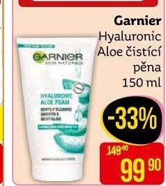Čisticí pleťová pěna Hyaluronic Aloe Garnier