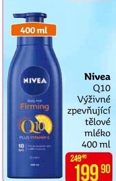 Mléko tělové zpevňující Q10 Nivea