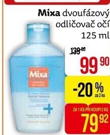 Odličovač očí dvoufazový Mixa