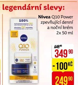 Pleťový krém proti vráskám Q10 Power Nivea
