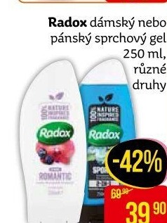 Sprchový gel Radox