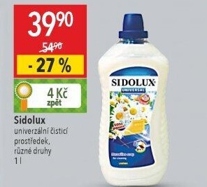 Čistič univerzální Soda Power Sidolux