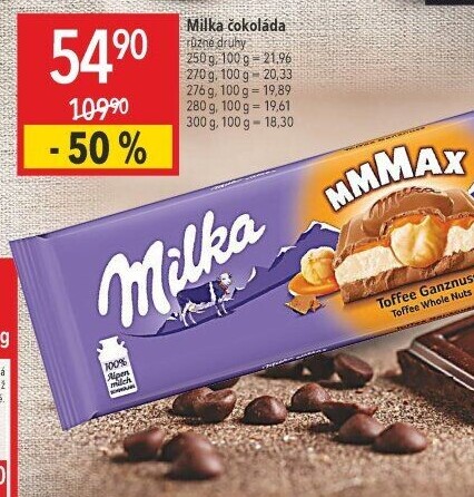 Čokoláda Milka