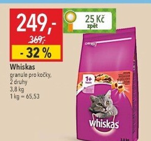 Granule pro kočky Whiskas