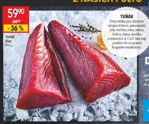Tuňák filet