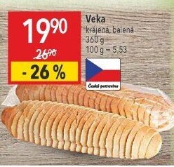 Veka chlebíčková Delta