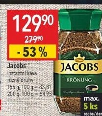 Instantní káva Jacobs Krönung