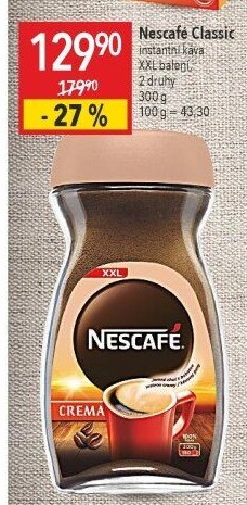 Instantní káva Nescafé Classic
