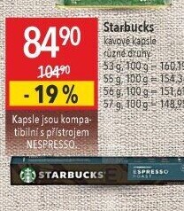 Kapsle Nespresso Starbucks