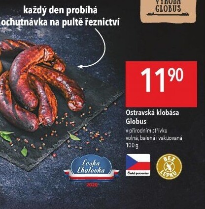 Ostravská klobása Globus