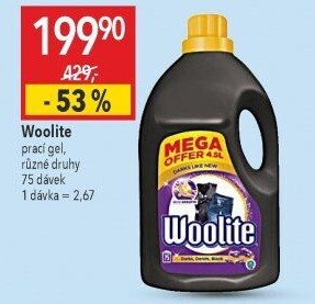 Prací gel Woolite