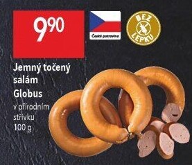 Salám jemný točený Globus