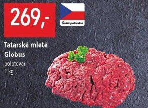 Tatarský biftek Globus