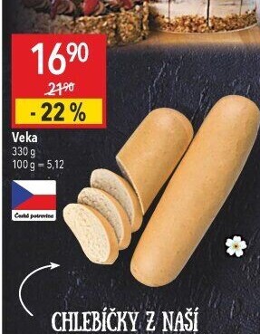 Veka chlebíčková