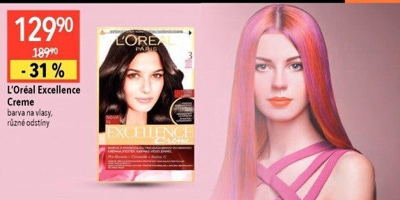 Barva na vlasy Excellence Creme L'