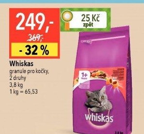 Granule pro kočky Whiskas