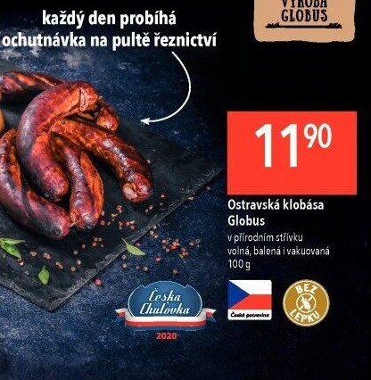 Ostravská klobása Globus