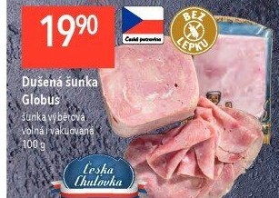 Šunka dušená výběrová Globus