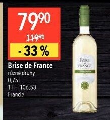 Víno Chardonnay Brise de France