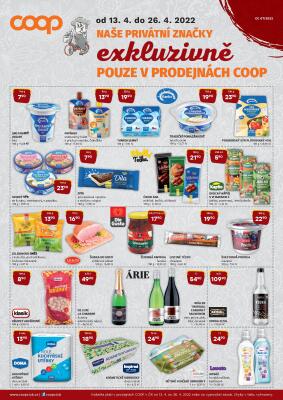 akční leták COOP 13.4.2022-26.4.2022
