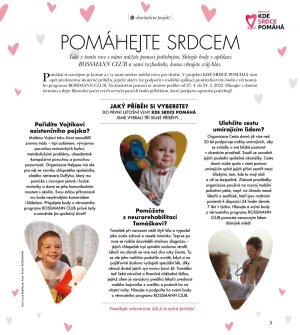 akční leták ROSSMANN drogerie 13.4.2022-24.5.2022