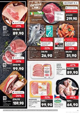akční leták Kaufland 19.4.2022-26.4.2022