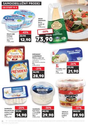 akční leták Kaufland 19.4.2022-26.4.2022