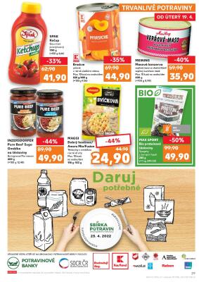 akční leták Kaufland 19.4.2022-26.4.2022