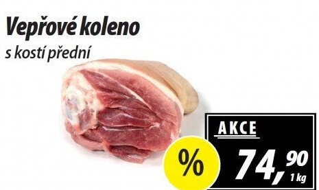 Koleno vepřové s kostí