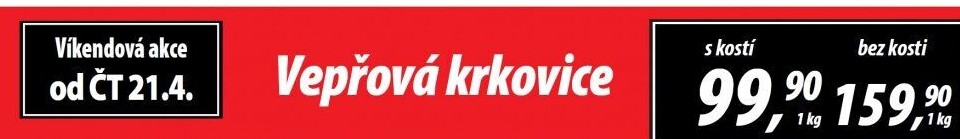Vepřová krkovice s kostí