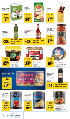 akční leták Tesco 19.4.2022-26.4.2022