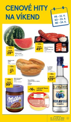 akční leták Tesco 19.4.2022-26.4.2022