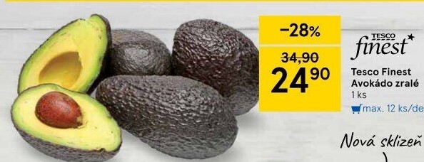 Avokádo Tesco Finest