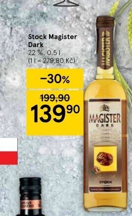 Likér Dark Magister Stock