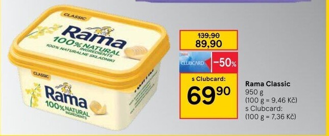 Margarín Classic Rama