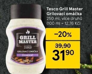 Omáčka grilovací Grill Master Tesco