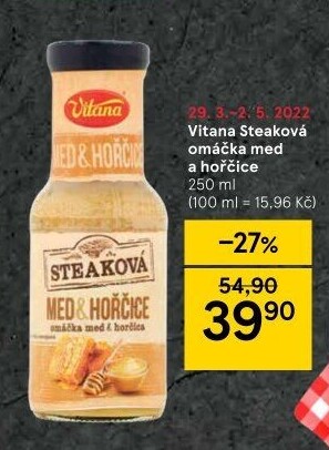 Omáčka steaková Vitana