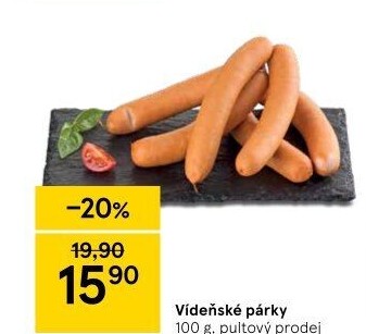 Párky vídeňské