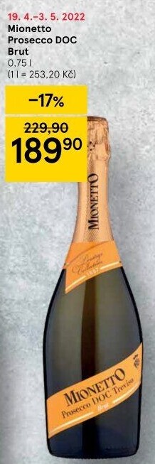 Prosecco Brut DOC Mionetto