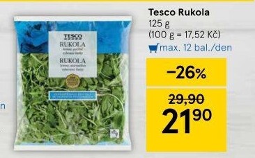Rukola Tesco