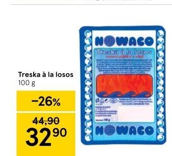 Treska a la losos Nowaco