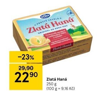 Tuk Zlatá Haná Olma