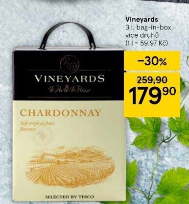 Vína Vineyards World Wines - bag in box