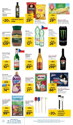 akční leták Tesco 19.4.2022-26.4.2022