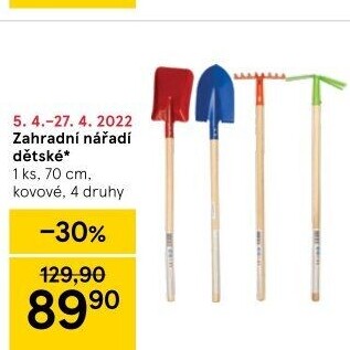 Dětské zahradní nářadí