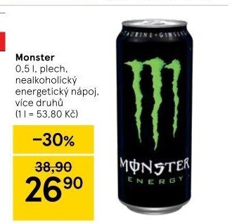 Energetický nápoj Monster Energy